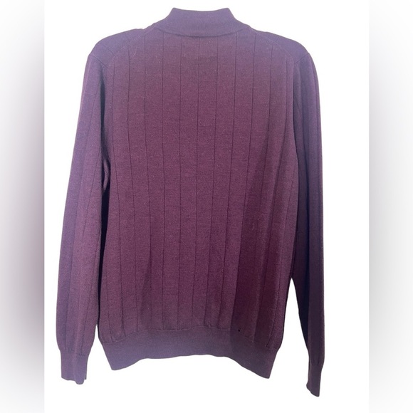 Men’s Joseph Abboud extra fine merino wool sweater. Size XL - Picture 5 of 9